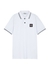 KIDS White stretch-cotton polo shirt (10-12 years) - Stone Island