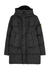 KIDS Black quilted shell parka (10-12 years) - Stone Island