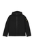 KIDS Black hooded softshell jacket (14 years) - Stone Island