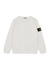 KIDS White cotton sweatshirt (2-4 years) - Stone Island
