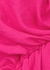 La Robe Saudade pink ruched mini dress - Jacquemus