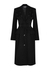 Le Manteau Lacciu black wool-twill coat - Jacquemus