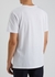 White skull-print cotton T-shirt - Alexander McQueen