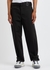 Black cotton-twill trousers - Alexander McQueen