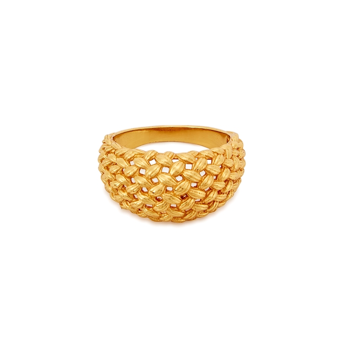 Daphine Kelly 18kt Gold-plated Ring