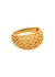Kelly 18kt gold-plated ring - Daphine