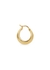 Oli mini 18kt gold-plated hoop earrings - Daphine