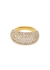 Christy embellished 18kt gold-plated ring - Daphine
