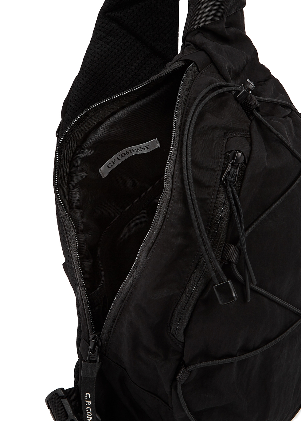 Harvey Nichols Boys Accessories Bags Luggage KIDS Black nylon cross-body bag 