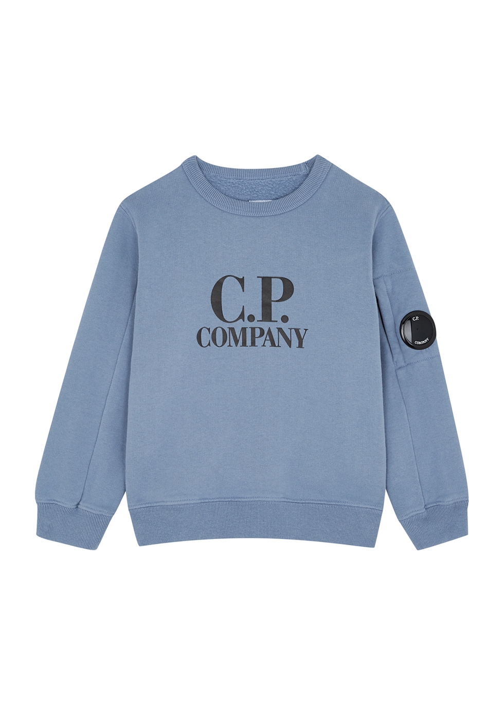 C.P. Company KIDS Blue logo cotton sweatshirt (2-6 years) - Harvey Nichols