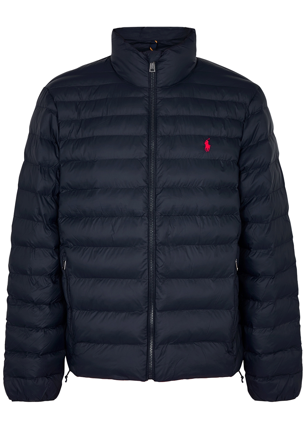 Polo Ralph Lauren Navy quilted shell jacket - Harvey Nichols