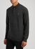 Grey mélange logo-embroidered wool polo jumper - Polo Ralph Lauren