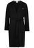 Black logo stretch-jersey robe - Calvin Klein