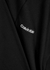 Black logo stretch-jersey robe - Calvin Klein