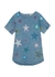 KIDS Blue star-embroidered stretch-denim dress (2-10 years) - Stella McCartney