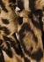 Leopard-print silk crepe de chine dress - Boutique Moschino