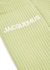 Les Chaussettes green logo cotton-blend socks - Jacquemus