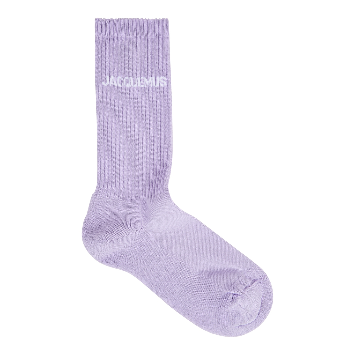 Jacquemus Les Chaussettes Logo Cotton-blend Socks In Blue