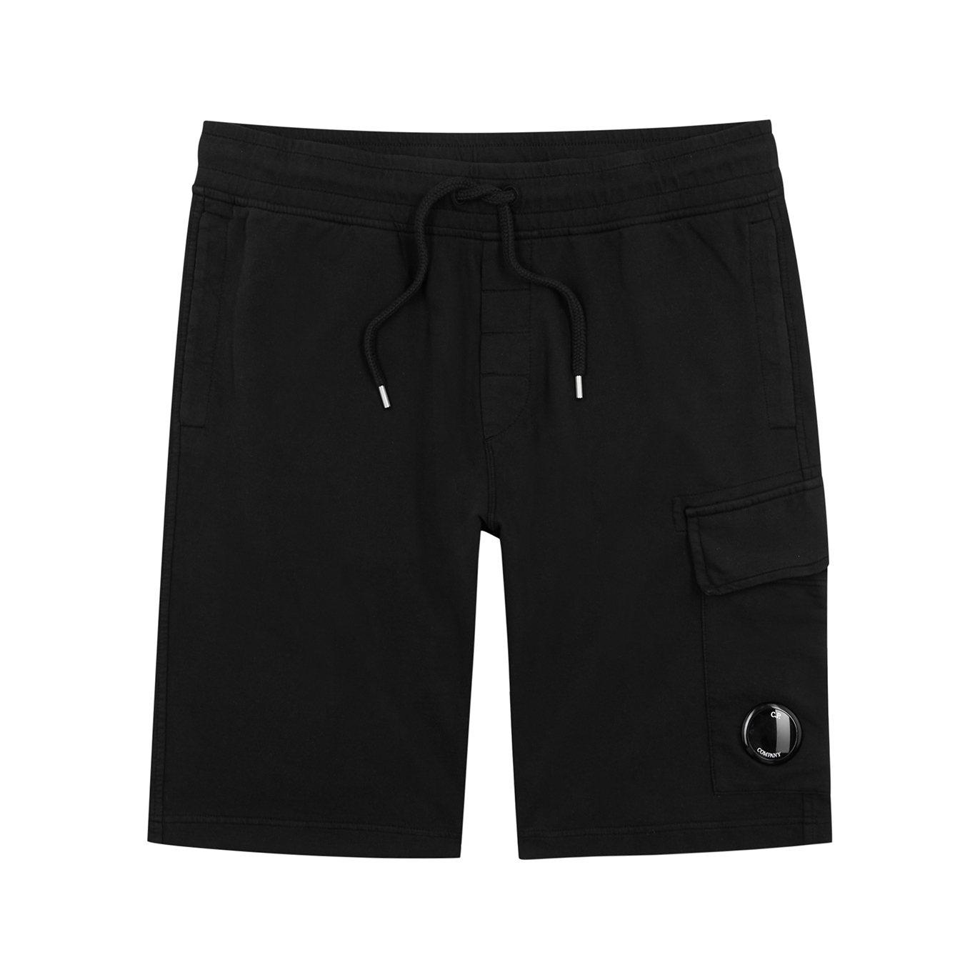 C.P. Company Black Cotton Shorts - Xl