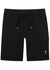 Black cotton shorts - C.P. Company