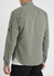 Green cotton garbadine overshirt - C.P. Company