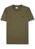 Green logo cotton T-shirt - C.P. Company