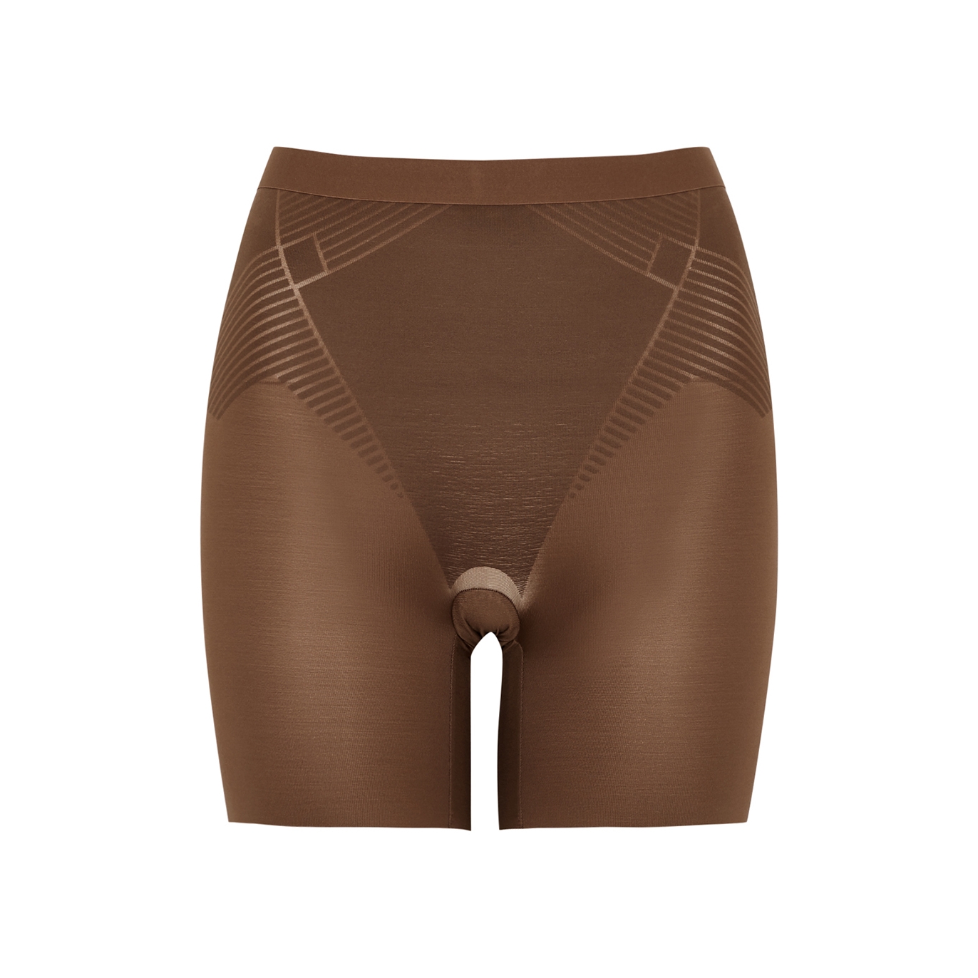Spanx Thinstincts 2.0 Girl Shorts - Brown - L