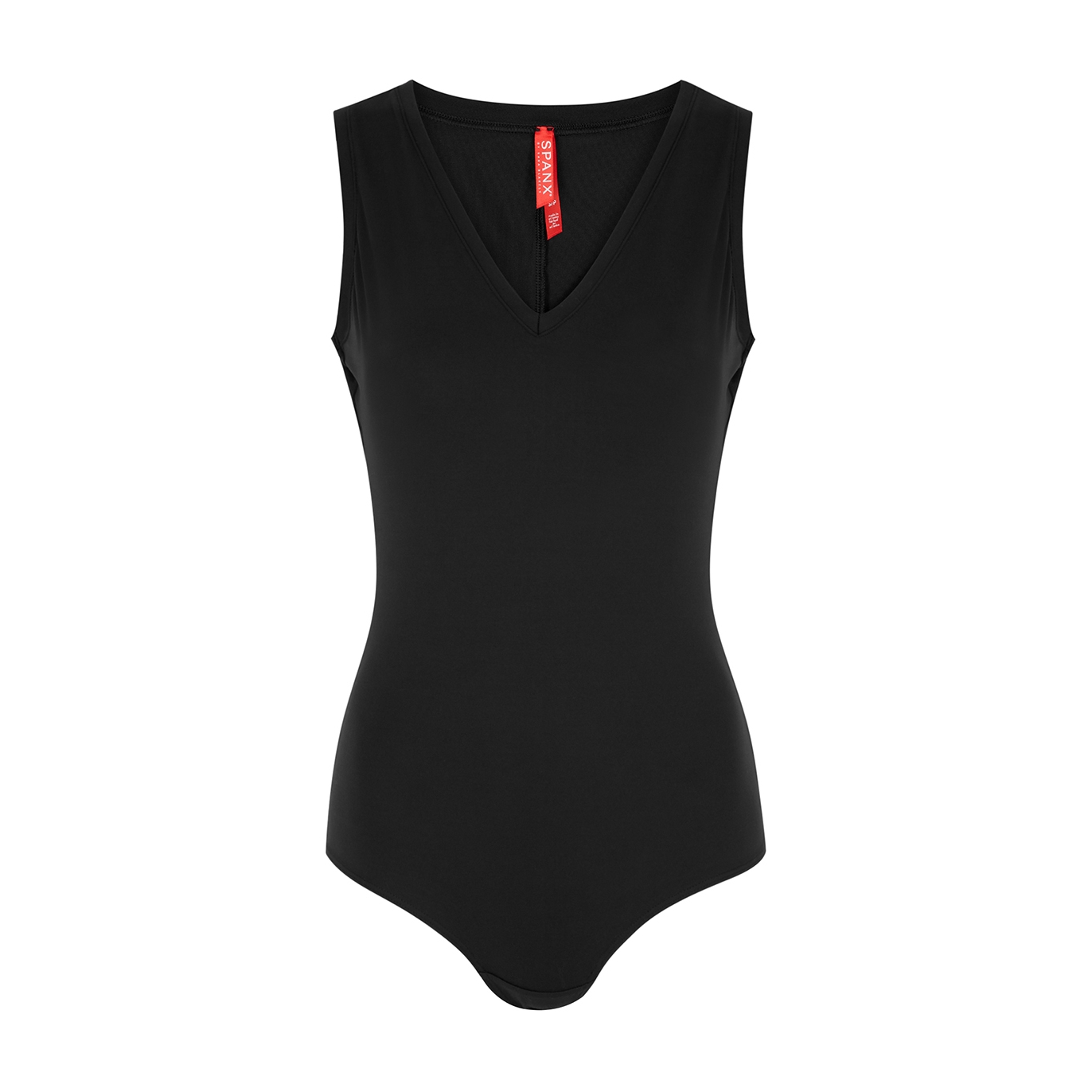 Spanx Suit Yourself Black Stretch-jersey Bodysuit - L