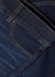 Dark blue flared-leg jeans - Spanx