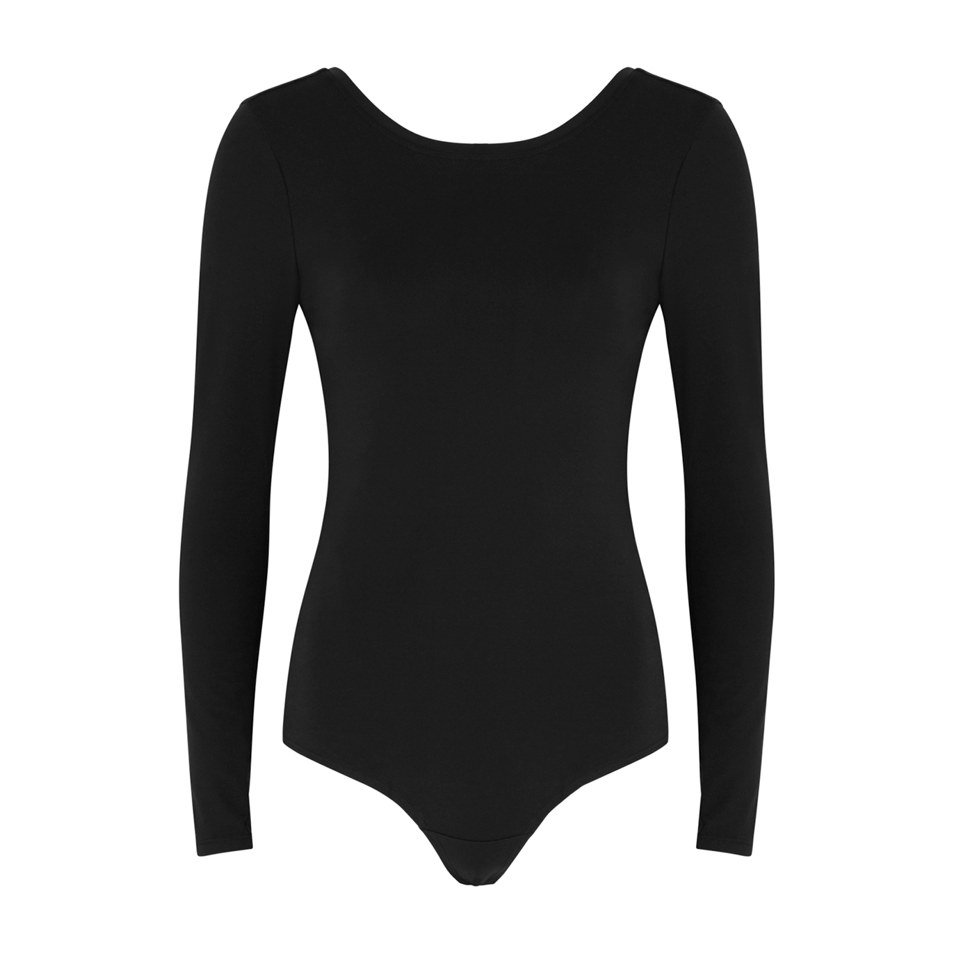 Spanx Suit Yourself Black Stretch-jersey Bodysuit - XS