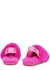 KIDS Fluff Yeah pink shearling sliders (IT22-IT29) - UGG