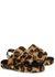 KIDS Fluff Yeah leopard-print shearling sliders (IT30-IT36) - UGG