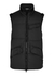 Crinkle Reps black quilted shell gilet - Stone Island