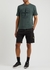 Green logo-embroidered cotton T-shirt - Stone Island