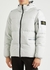 Crinkle Reps grey quilted shell jacket - Stone Island