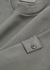 Grey logo cotton sweatshirt - Stone Island