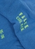 Cool Kick light blue jersey trainer socks - Falke