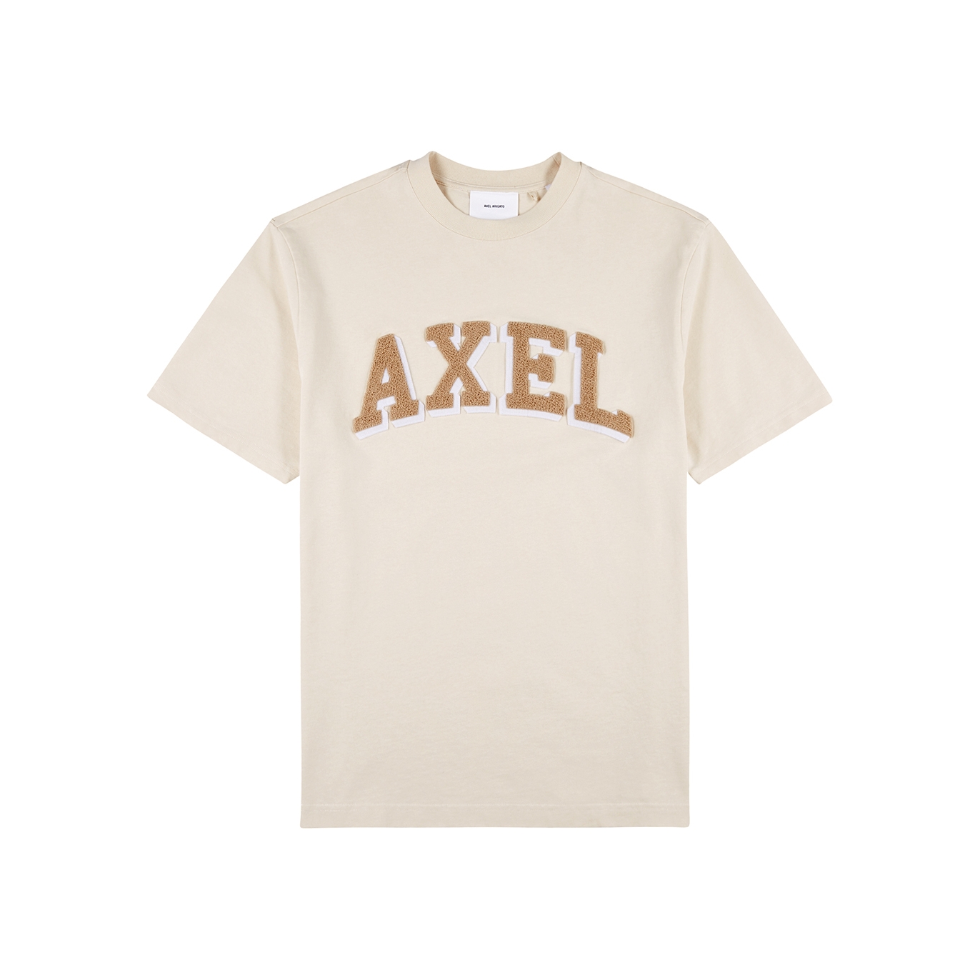 Axel Arigato Arc Cream Logo Cotton T-shirt