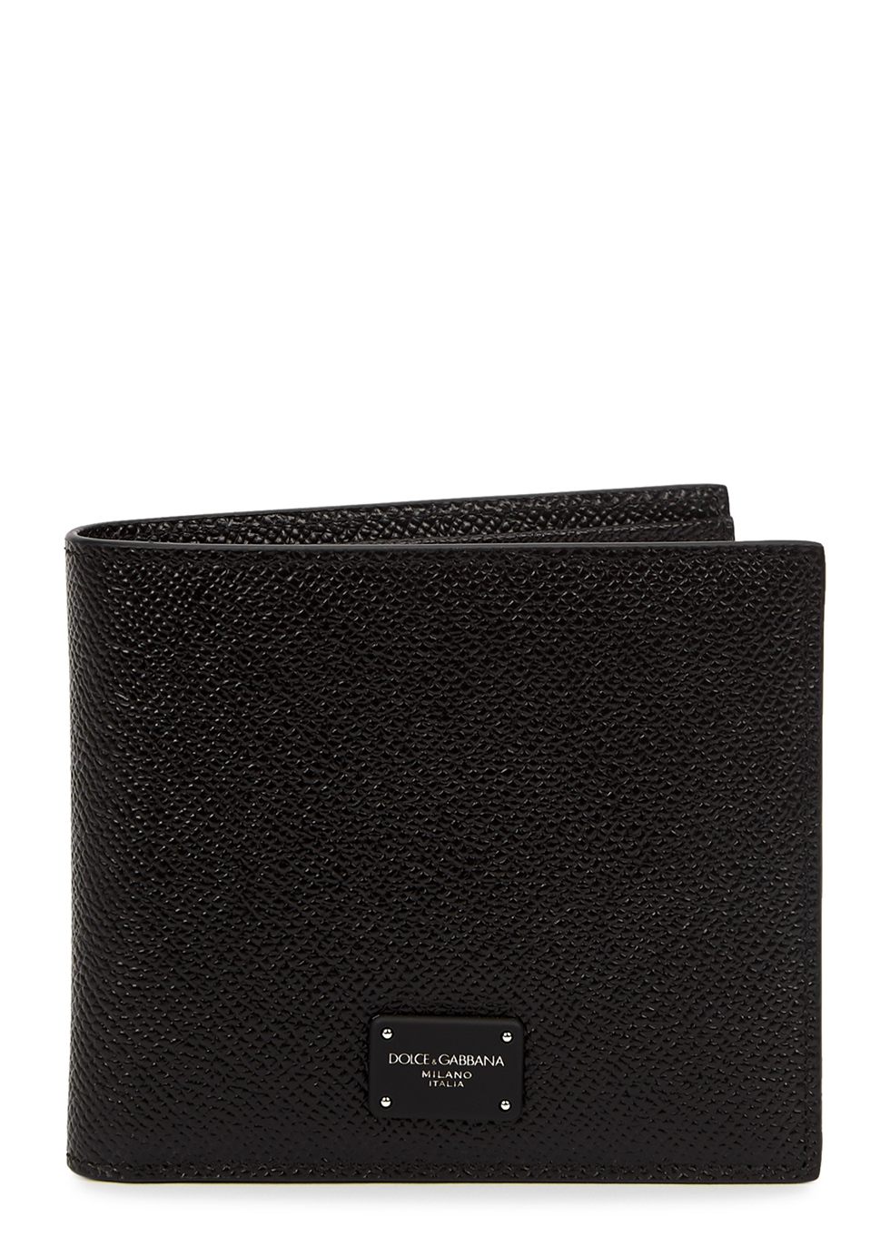 Dolce & Gabbana Leather Wallet in Black for Men Mens Accessories Wallets and cardholders 