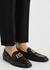 Black logo leather loafers - Dolce & Gabbana
