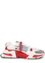 Air Master red and white panelled sneakers - Dolce & Gabbana