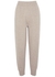 N°142 Run stone cashmere-blend sweatpants - extreme cashmere