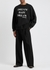 Hax black printed cotton sweatshirt - Dries Van Noten