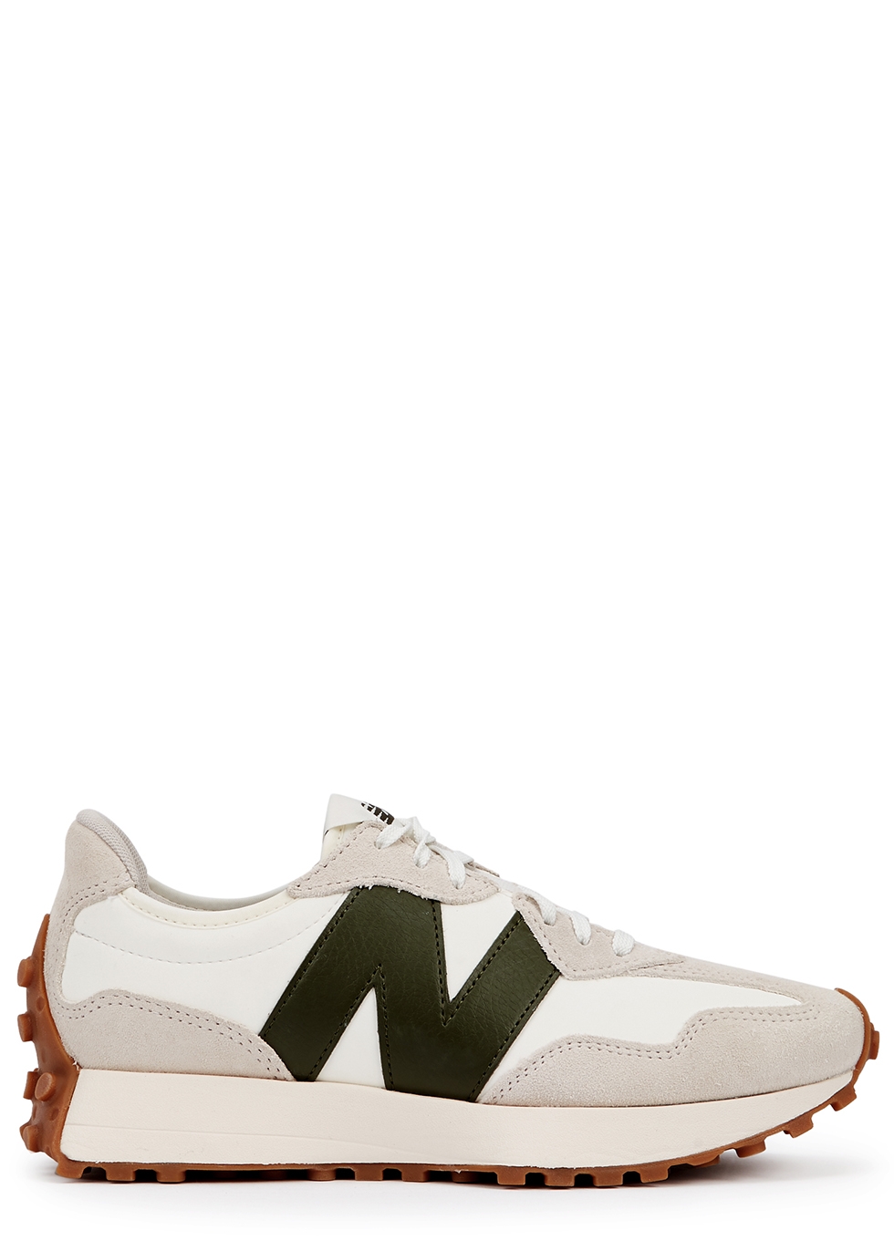 NEW BALANCE 327 panelled nubuck sneakers