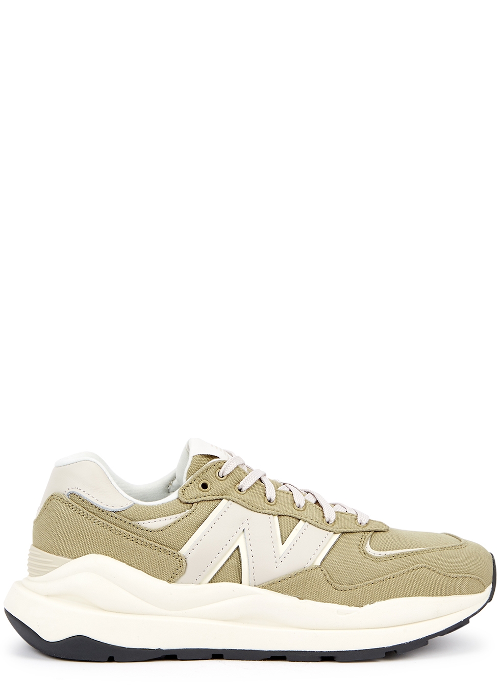 NEW BALANCE 57/40 panelled canvas sneakers