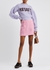 Adley lilac logo wool-blend jumper - ROTATE Birger Christensen