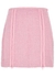 Lina pink bouclé mini skirt - ROTATE Birger Christensen