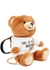 Teddy Bear faux fur top handle bag - MOSCHINO