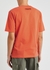 Heron orange printed cotton T-shirt - Heron Preston