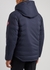 Lodge navy hooded Feather-Light shell jacket - Canada Goose